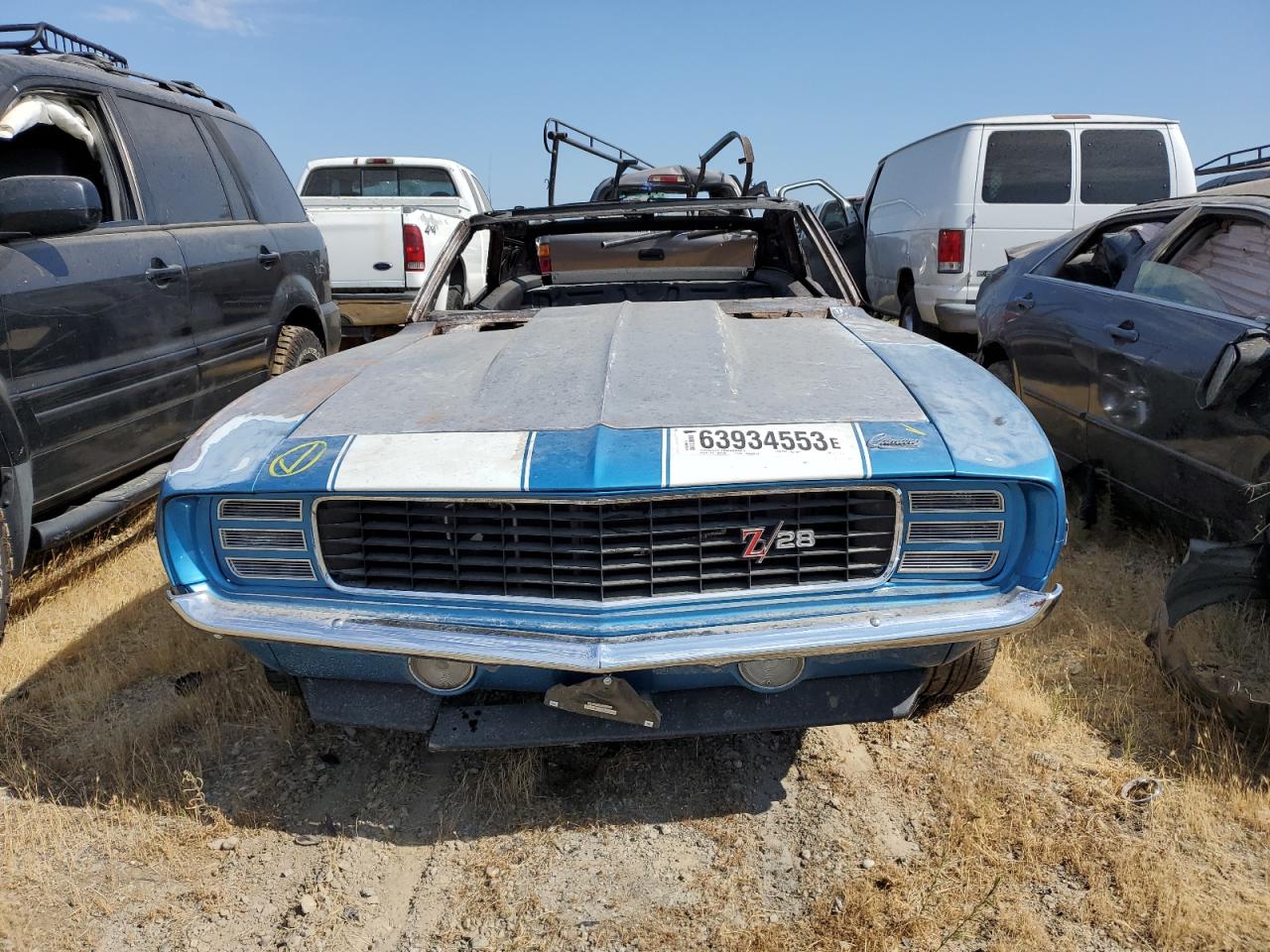 124379N662324 1969 Chevrolet Camaro