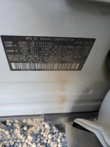 4S4WMAJD6N3421423 Subaru Ascent Onyx Edition