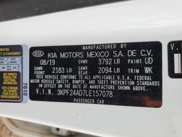 2020 KIA FORTE FE - 3KPF24AD7LE157078