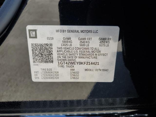 2019 GMC SIERRA K3500 DENALI 1GT42WEY0KF214421