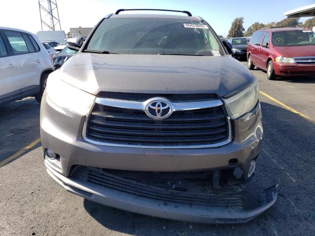 VIN 5TDJKRFH6ES021696 2014 Toyota Highlander, Xle no.5