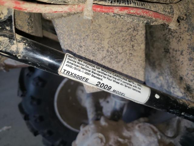 2009 HONDA TRX500 FE 1HFTE315094400131