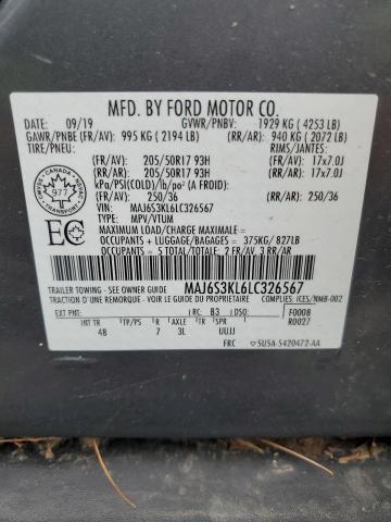 2020 FORD ECOSPORT T - MAJ6S3KL6LC326567