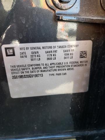 2G61M5S35G9196713 Cadillac Xts Luxury Collection