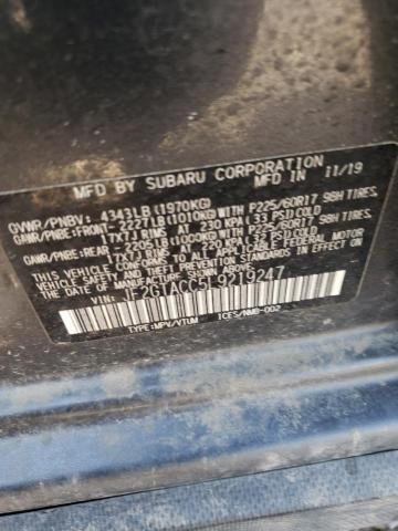 JF2GTACC5L9219247 Subaru Crosstrek Premium