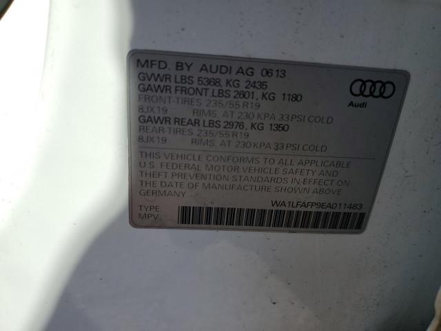 VIN WA1LFAFP9EA011483 2014 Audi Q5, Premium Plus no.12