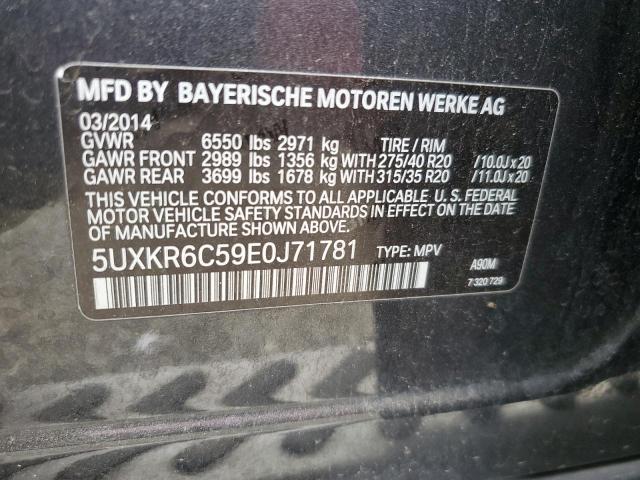 5UXKR6C59E0J71781 BMW X5 Xdrive50i