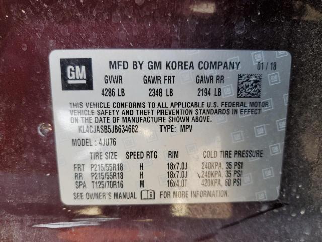 KL4CJASB5JB634662 Buick Encore Preferred