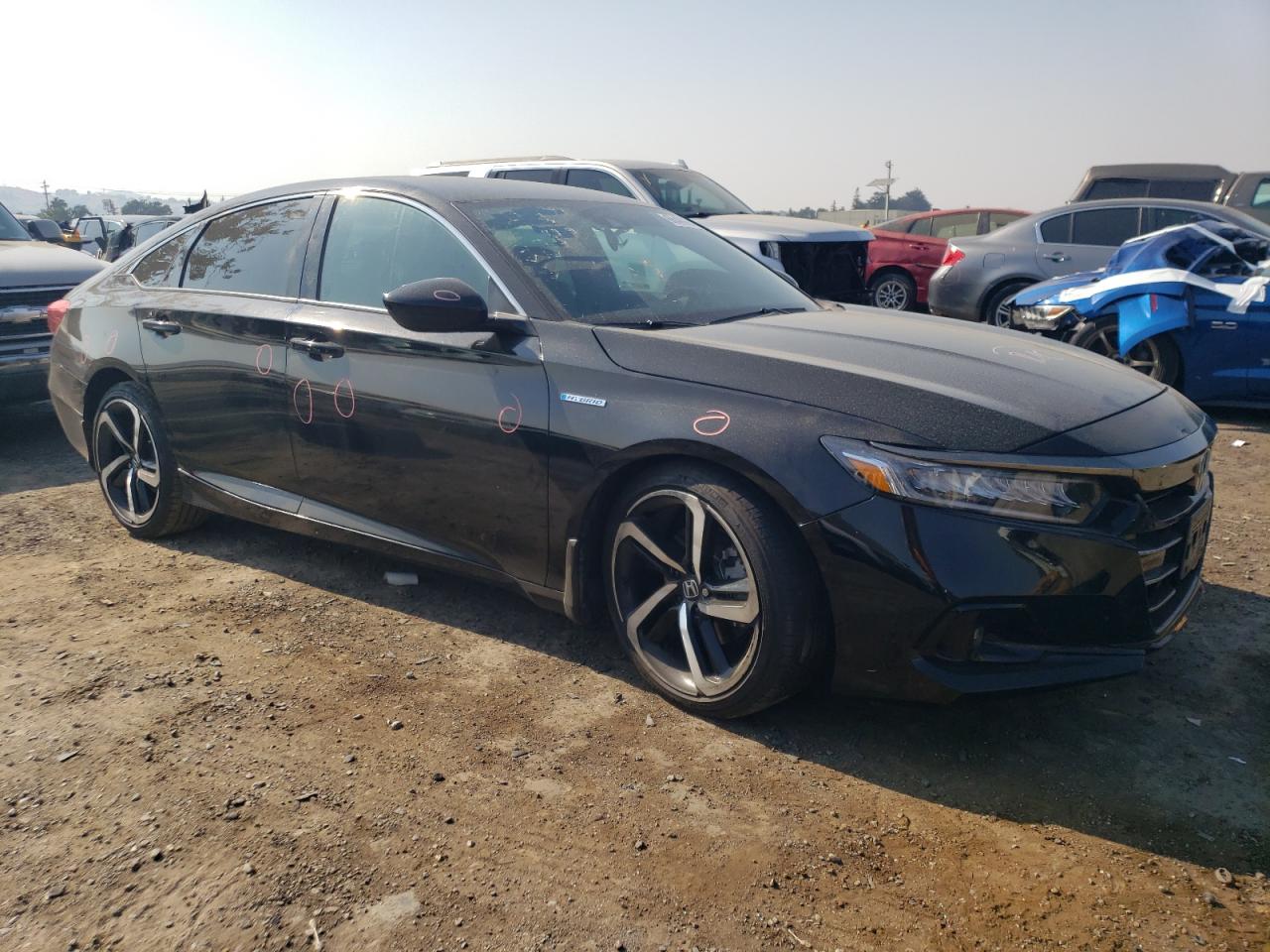 1HGCV3F26NA038358 Honda Accord HYB 4