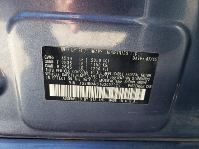 4S3BNAN61G3002023 Subaru Legacy 2.5i Limited