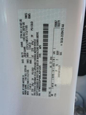 1FMEE5DP4MLA81225 Ford Bronco Base