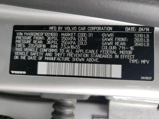 2015 VOLVO XC70 T6 PR - YV4902NC0F1201693