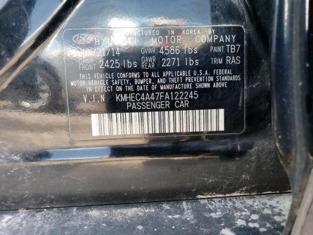 KMHEC4A47FA122245 Hyundai SONATA HYBRID