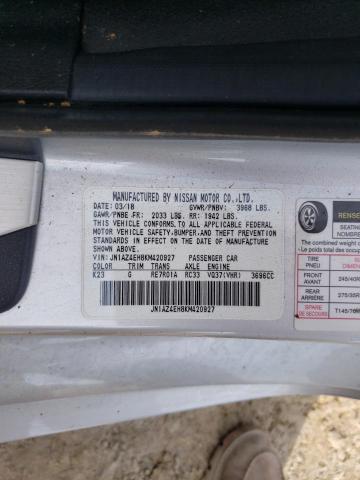 JN1AZ4EH8KM420927 Nissan 370Z BASE