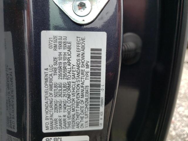 5J8TC2H52ML038478 2021 Acura Rdx Technology