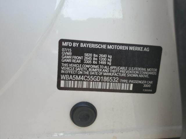 2016 BMW 535 XIGT - WBA5M4C55GD186532