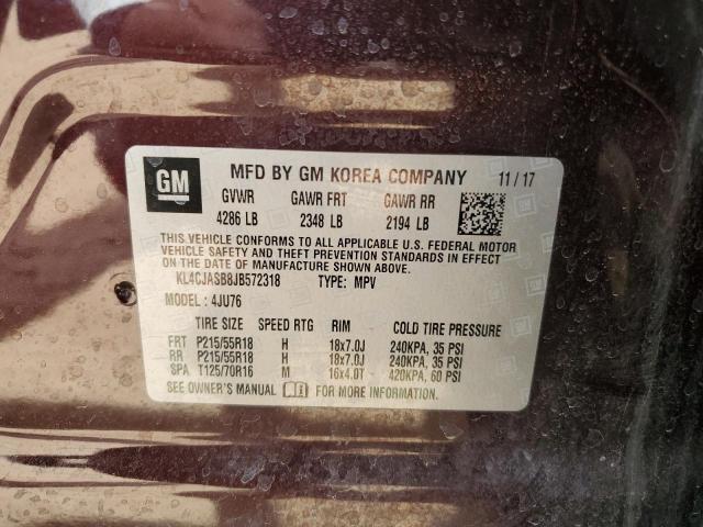 KL4CJASB8JB572318 Buick Encore Preferred