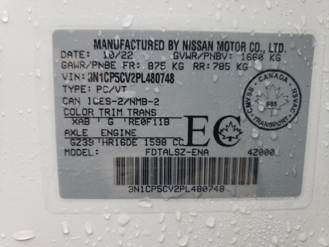 2023 NISSAN KICKS SV - 3N1CP5CV2PL480748