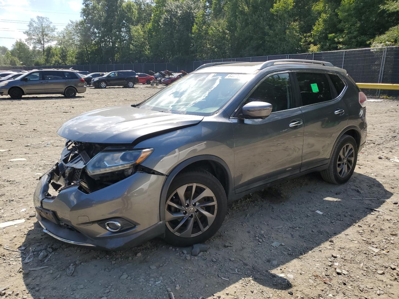 5N1AT2MV6GC782774 NISSAN ROGUE 2016