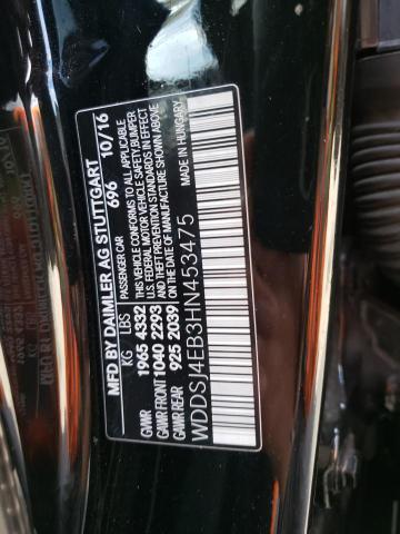WDDSJ4EB3HN453475 Mercedes-Benz CLA 250