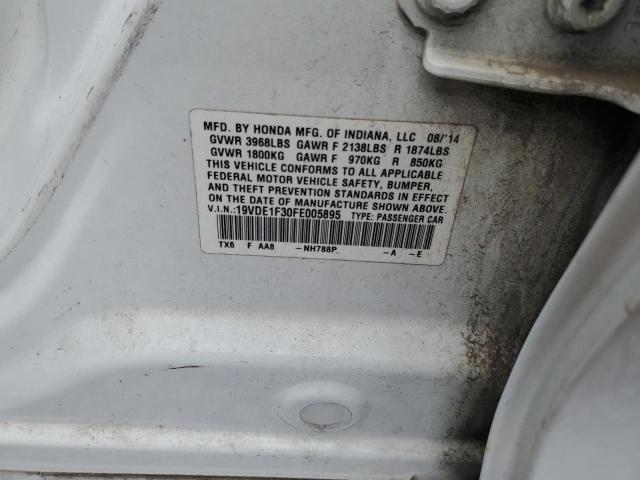 2015 ACURA ILX 20 - 19VDE1F30FE005895