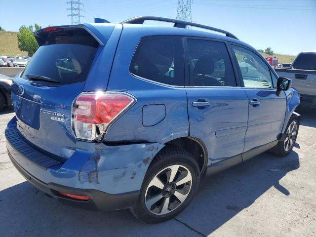 VIN: JF2SJARCXHH487036 Auction: COPART Lot: 64300303 Location: CO - DENVER SOUTH JF2SJARCXHH487036 SUBARU FORESTER 2017 BLUE Photo 3