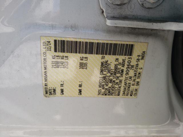 1N4AA5AP7EC909603 Nissan MAXIMA S