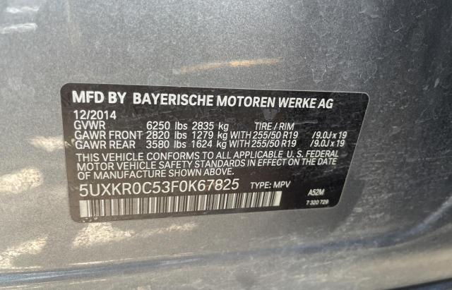 5UXKR0C53F0K67825 2015 BMW X5, photo no. 10