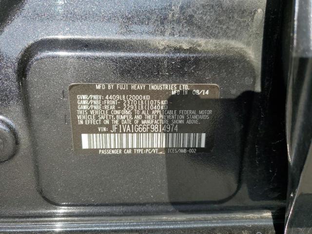 JF1VA1G66F9814974 Subaru Wrx Limited