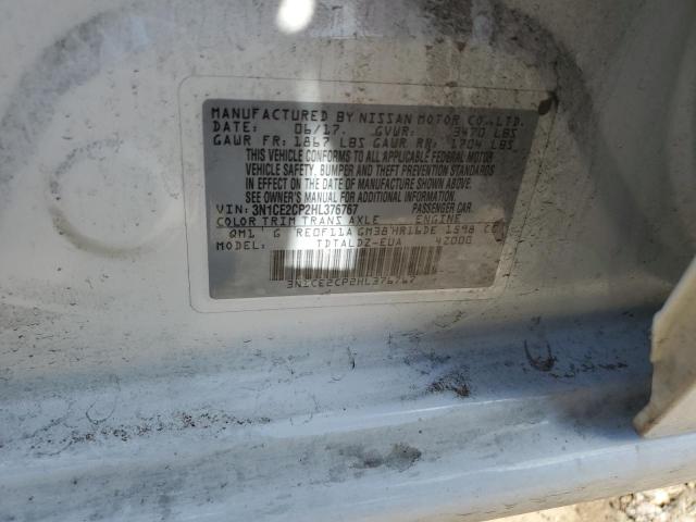 3N1CE2CP2HL376767 Nissan Versa Note S