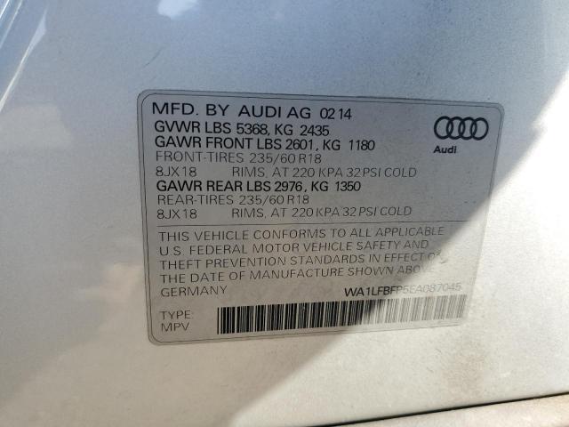 WA1LFBFP5EA087045 2014 AUDI Q5, photo no. 13