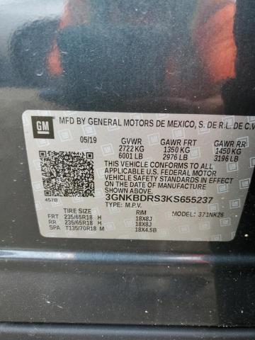 2019 CHEVROLET BLAZER 3LT - 3GNKBDRS3KS655237