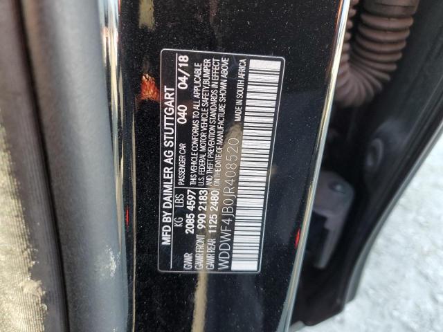 WDDWF4JB0JR408520 Mercedes-Benz C 300