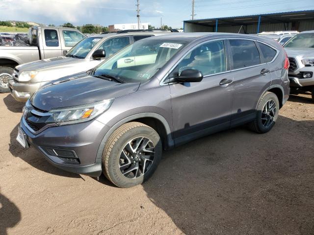 2016 HONDA CR-V SE - 5J6RM4H4XGL086026