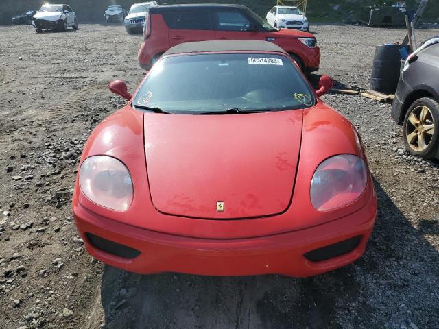 2001 Ferrari 360 Spider VIN: ZFFYT53AX10126395 Lot: 66514703