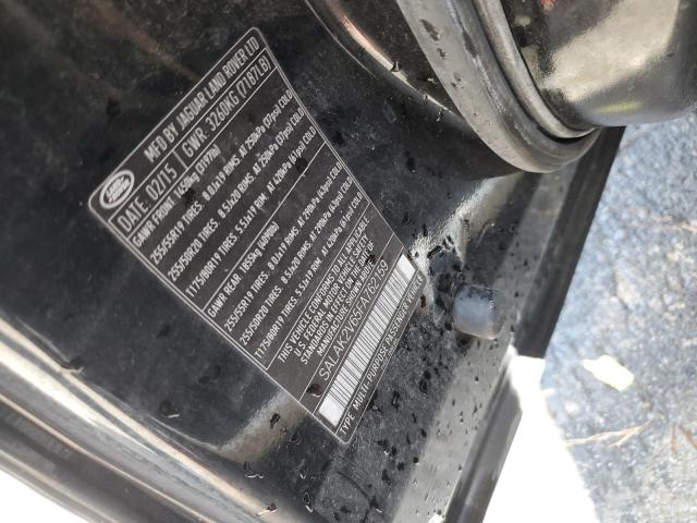 SALAK2V65FA762159 Land Rover Lr4 Hse Luxury