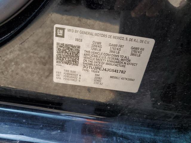 2018 GMC SIERRA K15 - 3GTU2PEJ4JG541782