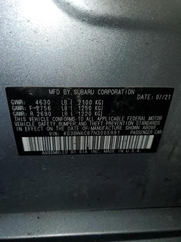4S3BWAC67N3005991 Subaru Legacy Premium
