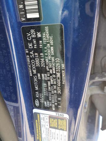 3KPF44AC3ME332610 KIA FORTE GT