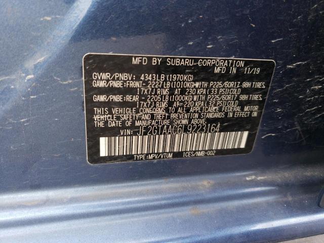 JF2GTAAC6L9223164 Subaru Crosstrek