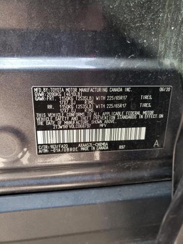 2T3W1RFV0LC068797 Toyota Rav4 Xle