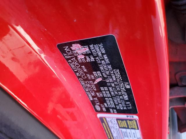 KNDJP3A59J7559132 KIA SOUL +