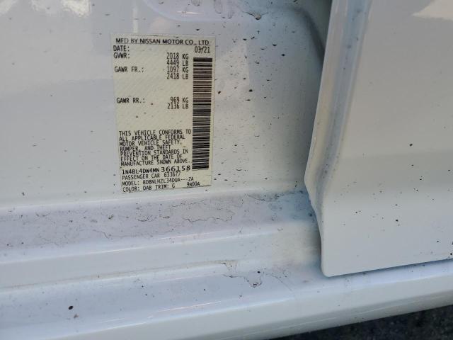 1N4BL4DW4MN366158 Nissan ALTIMA SV