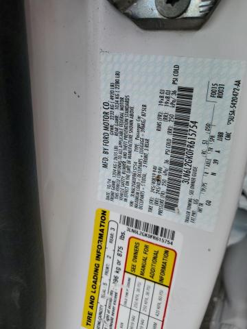 3LN6L2GK0FR615754 Lincoln MKZ