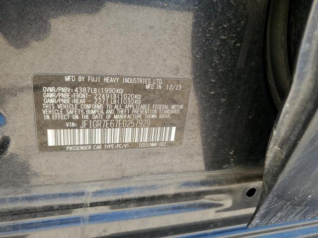 JF1GR7E67EG257929 Subaru Impreza Wrx