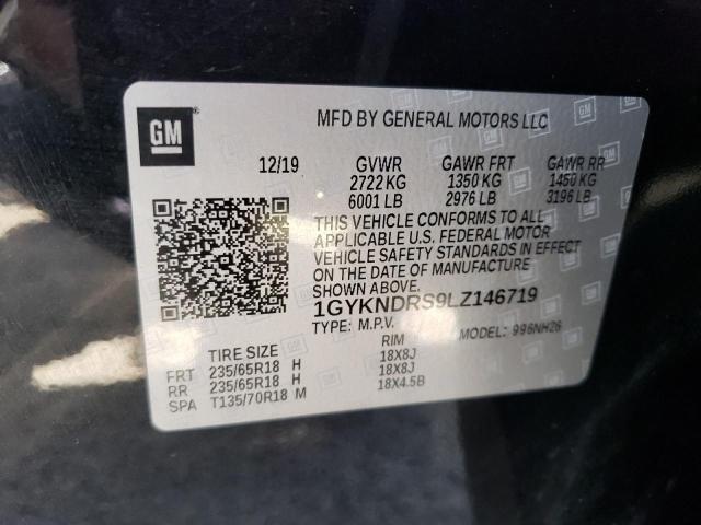 1GYKNDRS9LZ146719 Cadillac Xt5 Premium Luxury