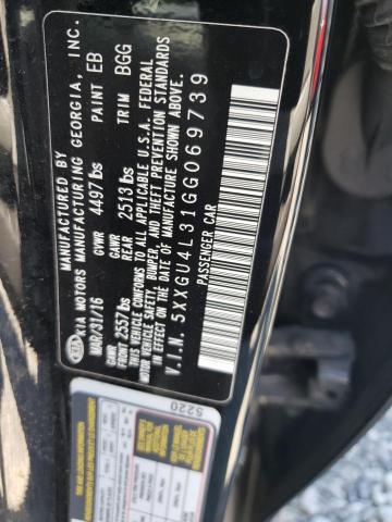 5XXGU4L31GG069739 KIA OPTIMA EX