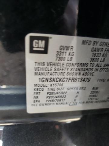 2015 CHEVROLET TAHOE K150 - 1GNSKCKC7FR613479