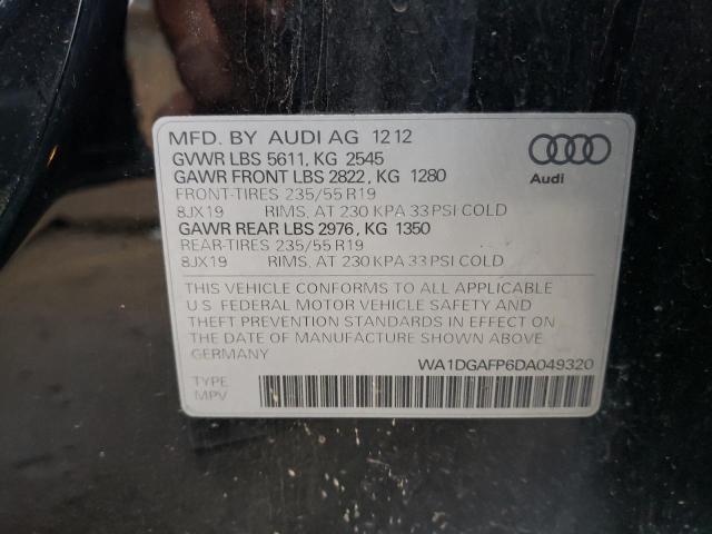 VIN WA1DGAFP6DA049320 2013 Audi Q5, Premium Plus no.13