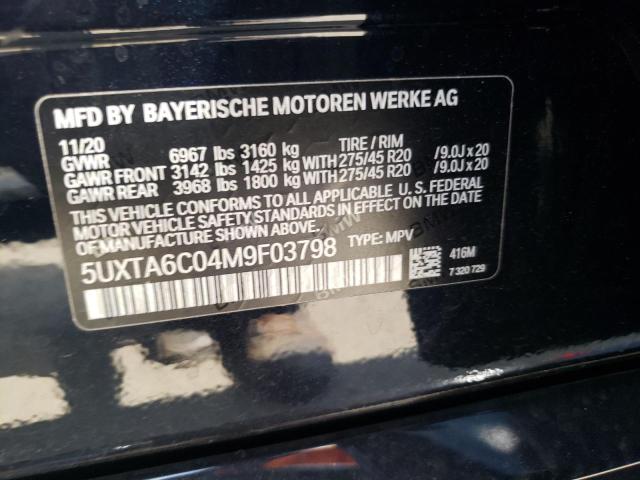 5UXTA6C04M9F03798 BMW X5 Xdrive45e